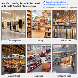 Supermercato personalizzato antifurto <span class=keywords><strong>AM</strong></span> sistema <span class=keywords><strong>EAS</strong></span> <span class=keywords><strong>AM</strong></span> abbigliamento di sicurezza adesivi allarme 58KHz <span class=keywords><strong>EAS</strong></span> <span class=keywords><strong>AM</strong></span> etichette morbide - Product Image 6