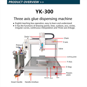 YK-300 Factory <strong>Direct</strong> Accurate Automatic Dispensing Machine Automatic Uv Glue Sil Supports ODM and OEM - Product Image 2