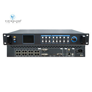 16 puertos de salida compatibles con 10,4 millones de píxeles HUIDU Procesador de video todo en uno Controlador de pantalla LED HD-VP1620C