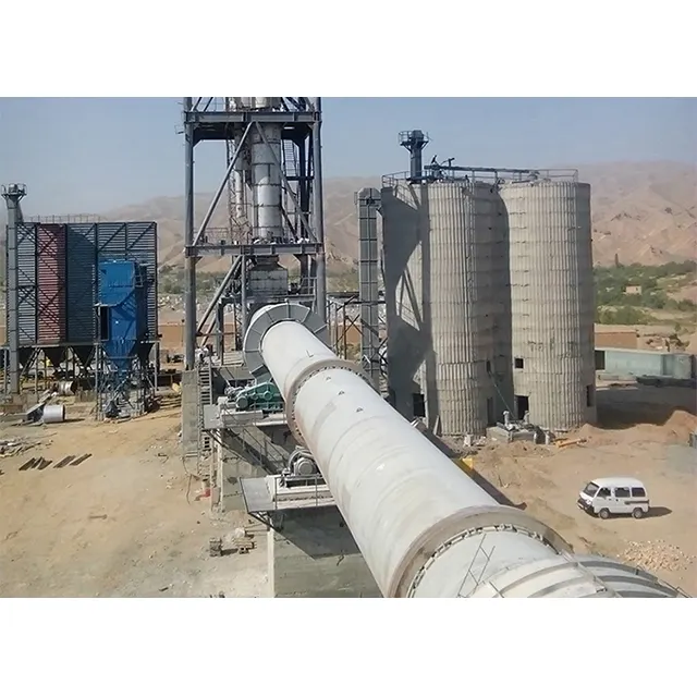 Moulin à ciment complet, ligne de Production de plantes à ciment, fabricant et four rotatif à chaux pour la vente au prix d'usine, m