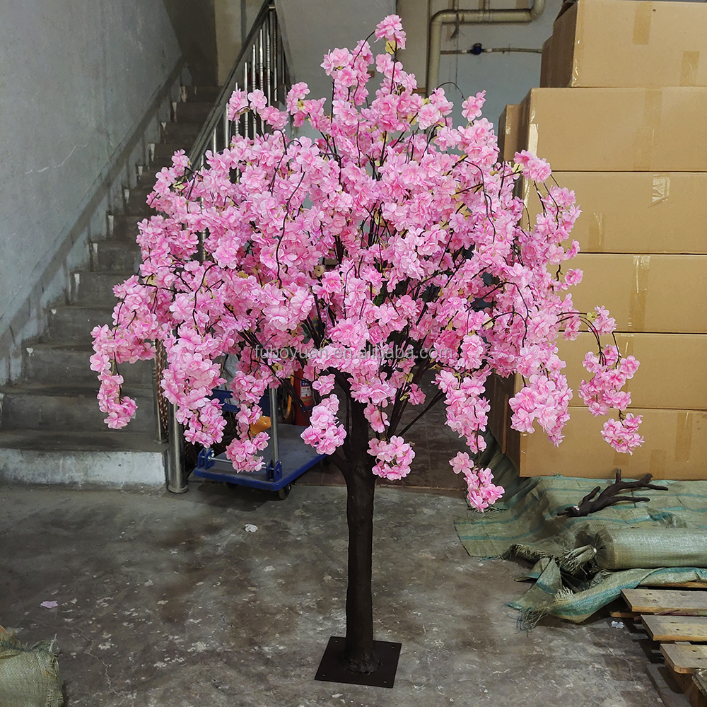 1,5 m-45 pièces rose rouge