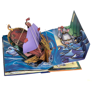 定制儿童教育3d图画书，免费样品着色儿童英语口语书 - Product Image 2