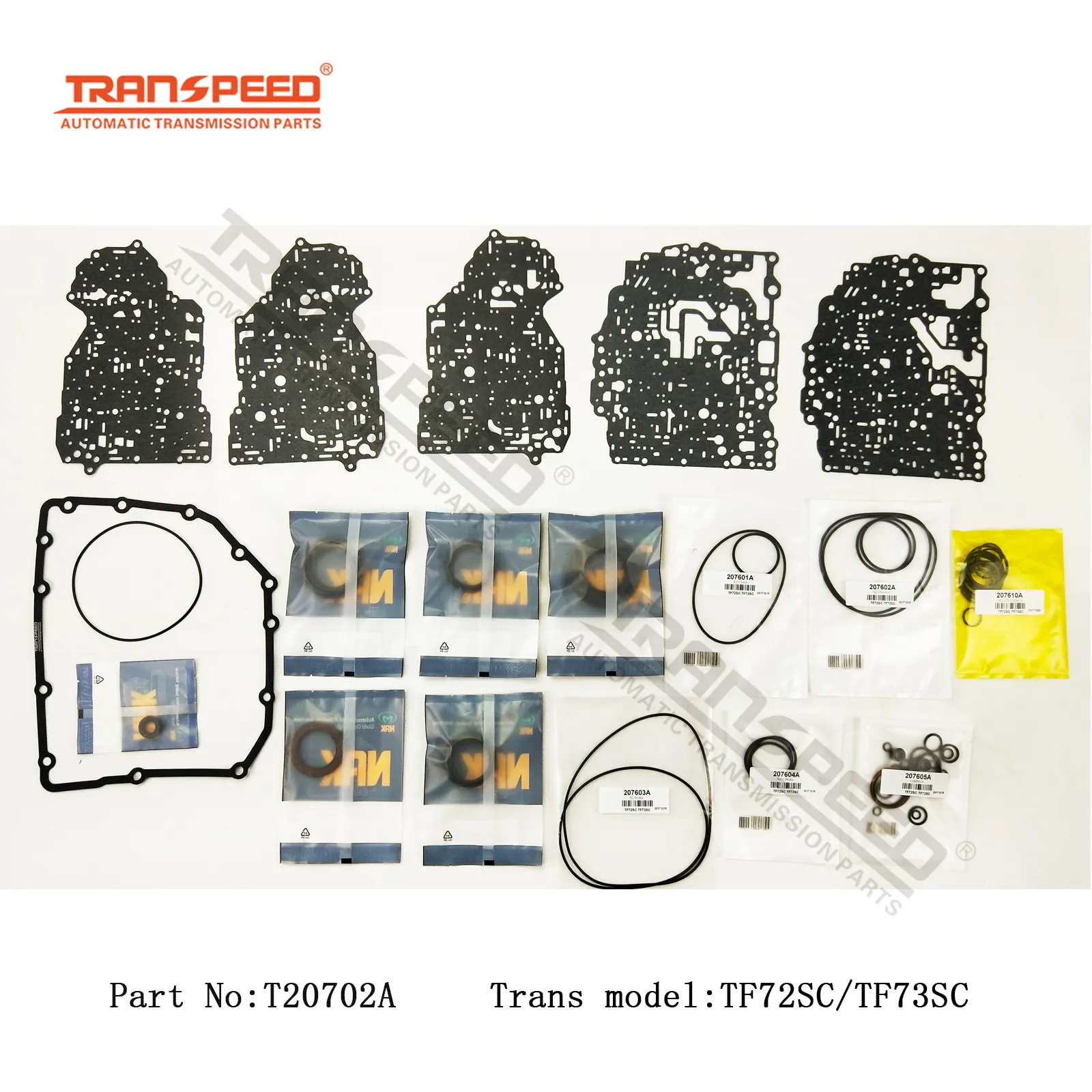 Transpeed ATX TF72-SC TF72SC TF73SC Automotive Trasmissione ricostruire Kit guarnizione Overhual e di tenuta