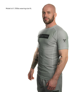 Tonton grosir Odm Judo Jiujitsu pelatihan Bjj Grappling grosir kemeja kompresi Mma Rashguard kustom pelindung ruam Bjj - Product Image 3