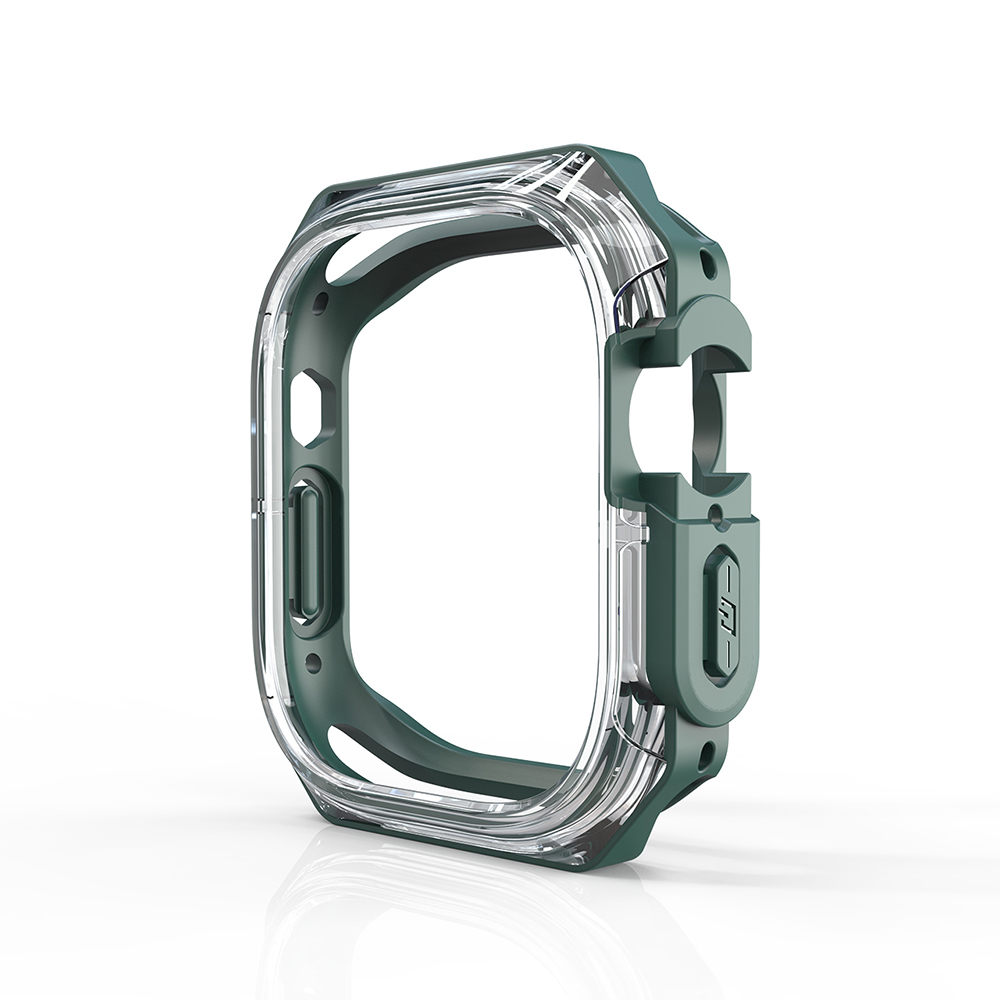 Transparent + Green