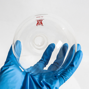 Phòng Thí Nghiệm Thủy Tinh 5-5000Ml Trong Suốt Thủy Tinh Borosilicate Tròn Dưới Flask Hóa Học Kháng Ngắn Cổ Bình - Product Image 5