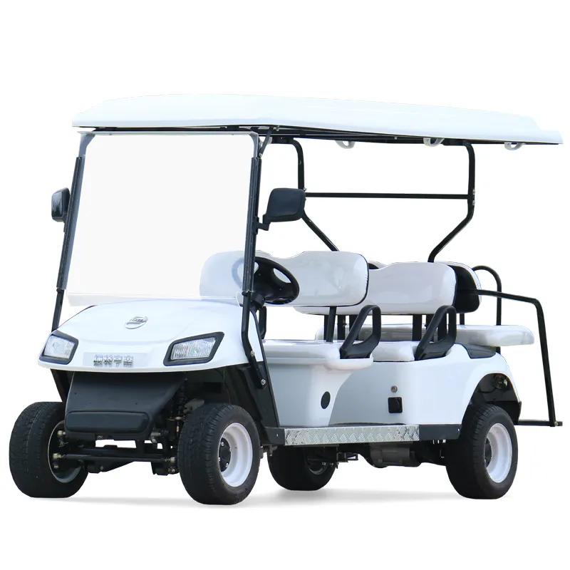 電気ゴルフカート車のカート中国ミニストリート合法6人乗りバギー