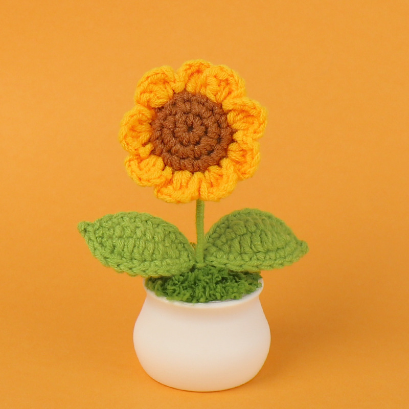 Mini plante en pot tournesol fini-6 cm