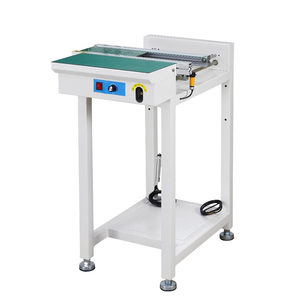 <span class=keywords><strong>Automatic</strong></span> Grade SMT PCB Transportador Truck Load Belt Lowering Gate Assembly Line pcb inspeção transportadora