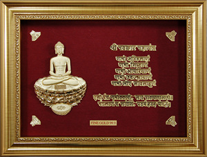 Nhiều Nhà Máy Bán Buôn Sự Giàu Có Thịnh Vượng Chúc May Mắn Bốn Vũ Trang Nữ Thần Ấn Độ 24K Lá Vàng Sơn - Product Image 3