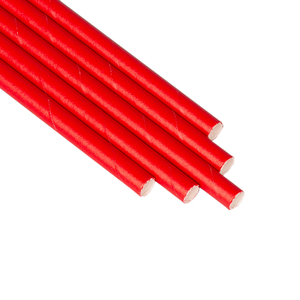 批量订购派对用可生物降解彩色条纹纸吸管 - Product Image 2