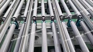 Sistema transportador de retorno automático de carga y descarga Edgebander para máquina de bandas de borde Sistema transportador para bandas de borde de 45 ° - Product Image 2