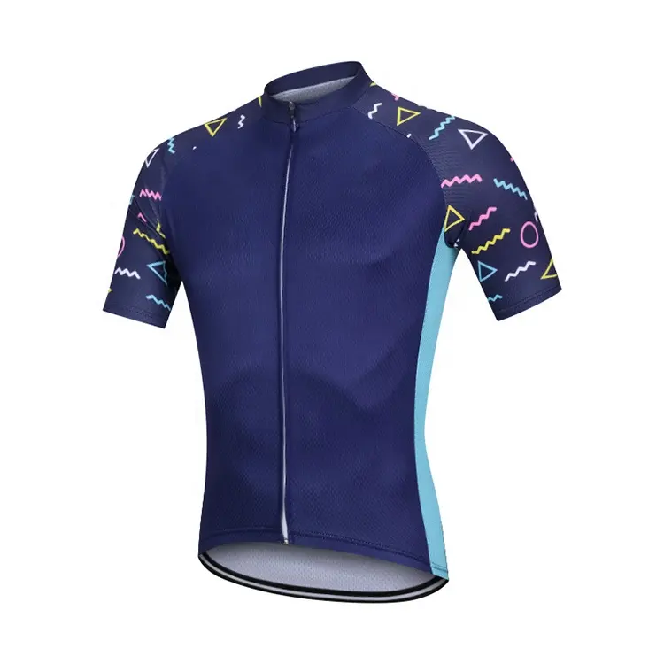 Camisetas de ciclismo de montaña personalizadas para hombre, fabricante de camisetas de carretera de alta calidad, alta elasticidad