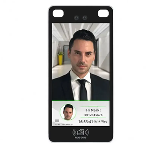 Yistar IP65 Carcasa de metal impermeable Biométrico Dinámico Reconocimiento facial Tarjeta de control de acceso Asistencia de tiempo TCP/IP - Product Image 1