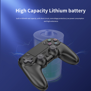 Model P47 Wireless <strong>Bluetooth</strong> Gaming <strong>Controller</strong> for <strong>PS4</strong> with 600mAh High Battery Capacity Built in Six Gyroscope Chipset
