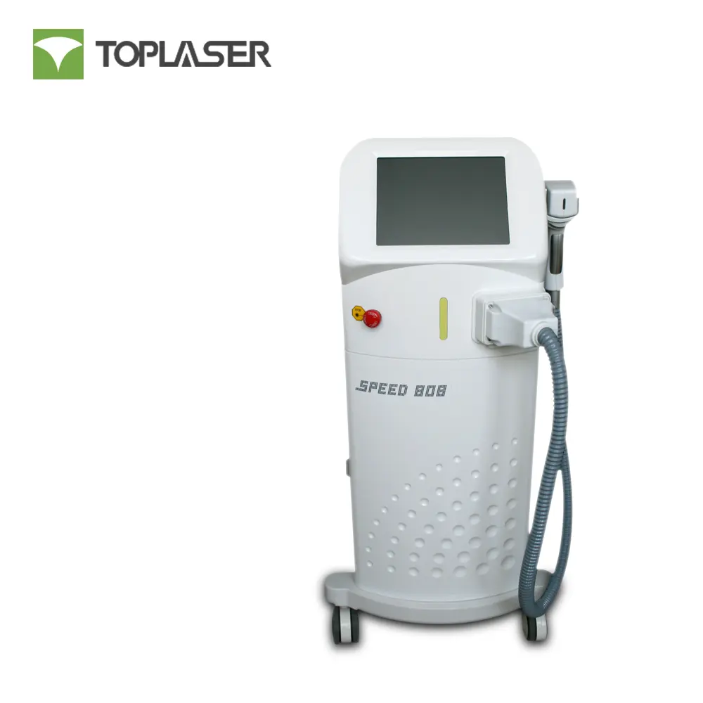 Top Rated permanente Cabelo Redução 808nm Diode Laser Depilação Equipamento