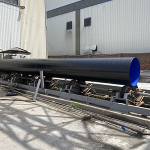 <span class=keywords><strong>5.5mm</strong></span>穴スパイラル鋼管溶接鋼管内部腐食防止SSAW 3PEエポキシ粉末コーティングカバー