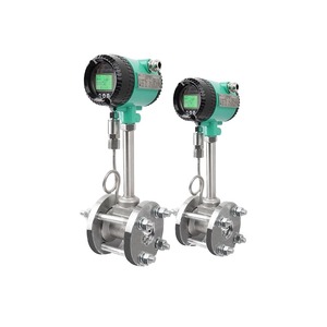 Flange Mounted Flow Meter Real-Time Data <strong>Output</strong> Nitrogen Gas Steam vortex <strong>Flowmeter</strong> - Product Image 1