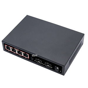 4X 2.5GBase-<strong>T</strong> PoE Ports and 2X 10Gbps SFP 4 Port PoE Switch W/ 60Gbps <strong>Ethernet</strong> Switching Capacity Support IEEE802.3af/<strong>at</strong> 65W - Product Image 1