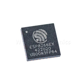 Elektrik bileşenleri ESP8266 ESP826 QFN32 ESP8266EX için ESP8266 NodeMcu kurulu