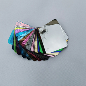 防水1mm 2mm 2.5mm 3mmレーザー切断カラフルなローズゴールドアクリルミラーシート - Product Image 3