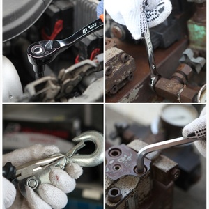 KAFUWELL SS3710A 78 Piece General Household Hand Auto Repair <strong>Tool</strong> Set <strong>Kit</strong> with Plastic Toolbox Storage Case - Product Image 6