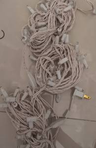 25 50 70 عد ديكورات الحفلات الخارجية <span class=keywords><strong>LED</strong></span> صغيرة للكريسماس 5 * سلسلة بزاوية واسعة مخروطية 5 * أضواء وميض - Product Image 5