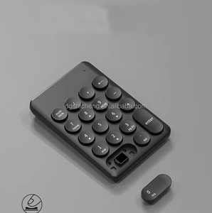 Teclado numérico de 18 teclas USB 2,4G Teclado numérico de conexión dual inalámbrico para computadora portátil Tablet Smartphone