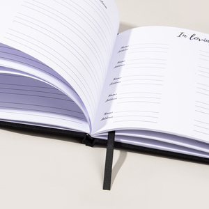 Customizable Funeral Guest Registry Sign in Book in Loving <strong>Memory</strong> Funeral Guest Book in Loving <strong>Memory</strong> - Product Image 4
