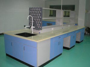 Labor möbel Benutzer definierte Größe Wissenschaft Holz-Stahl Elektronischer Labor tisch Arbeitstisch mit Schubladen - Product Image 4