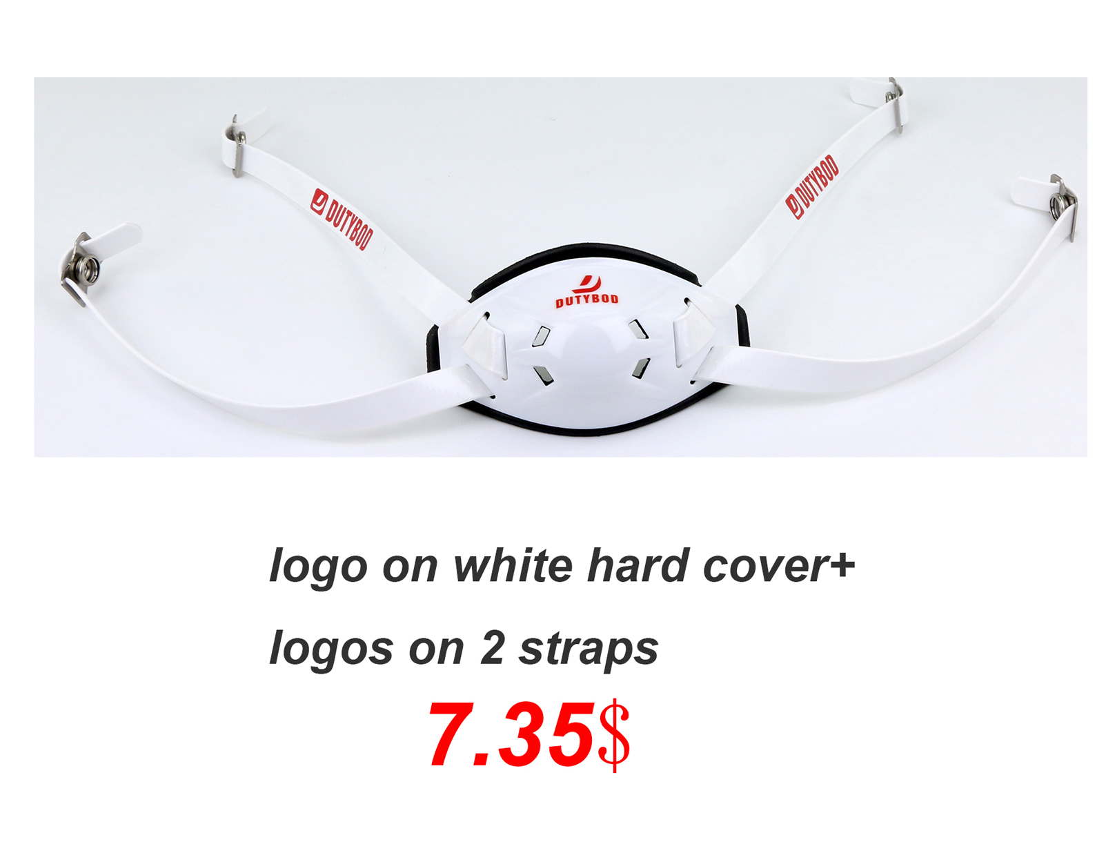 Blanco con logo
