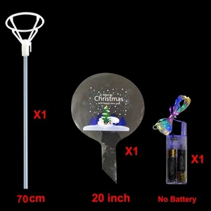 ลูกโป่งฟองเรืองแสงลูกโป่งไฟ LED กระพริบตกแต่งงานปาร์ตี้คริสต์มาส - Product Image 5