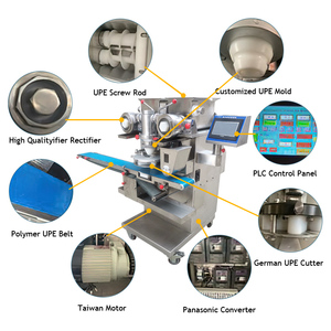 Neue automatische multifunktion ale Füll maschine Mooncake Maquina Para Fazer Coxinha Date Gefüllte Maamoul Cookie Make <span class=keywords><strong>Machine</strong></span>