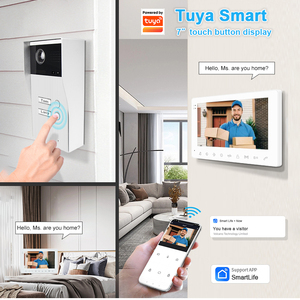 Sistema de intercomunicación visual a prueba de agua, intercomunicador con soporte de la aplicación tuya, proveedor de vídeo de China