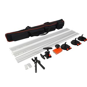 John Tools-riel de guía de sistema de gran formato, pieza de repuesto para cortador de azulejos, rieles de aleación de aluminio, DB-2DG - Product Image 2