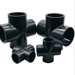 PN16 110mm Plastic UPVC PVC Pipe Fitting 4 <strong>Way</strong> 4-<strong>Way</strong> Connector Cross Joint Tee 4 <strong>Way</strong> PVC Fitting - Product Image 3