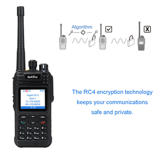 Transmisor de Radio cifrado de comunicación segura, función Sos, walkie Talkie portátil con pantalla - Product Image 2