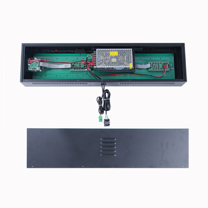 Señales de texto en movimiento LED para estacionamiento, opción de comunicación TCP IP RS485 RS232 P7.62 16x96, Color rojo, venta al por mayor - Product Image 2