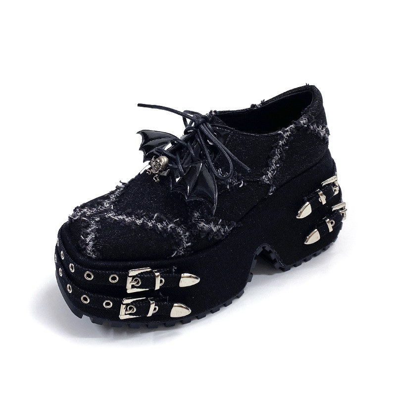 สีดำ(สไตล์ลายหัวกะโหลก)