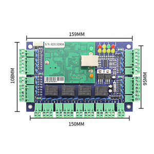 Controller a quattro porte TCP/IP controllo Access Connect 4 lettori RFID Free SDK per il blocco del controllo accessi - Product Image 4