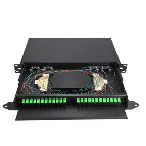 SC UPC APC rack mount odf 12 24 36 48 72 96 144 288 port optic distribution frame - Product Image 2