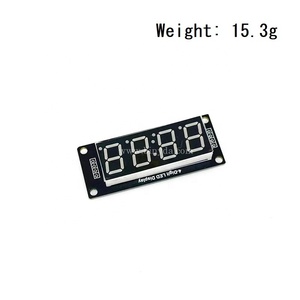 TM1637 LED-Anzeige modul 4-stelliges 7-Segment 0,56 Zoll Zeit schalt uhr Röhren modul Rot Blau Grün Gelb Weiß - Product Image 5