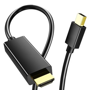 Cable adaptador Mini DisplayPort a HDMI 4K 60 Hz (1,8 m, 1,8 pies) para portátil, monitor y proyector. - Product Image 1