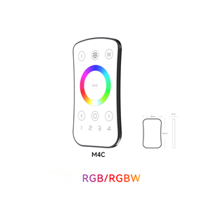 <strong>LTECH</strong> Multi-Zone Mini Remote <strong>LED</strong> Illuminated Strip <strong>Controller</strong> CT Remote White - Product Image 1