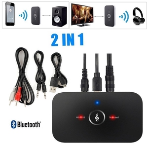 升级5.0 v技术二合一无线立体声音频发射器接收器BT适配器，用于汽车之家 - Product Image 5