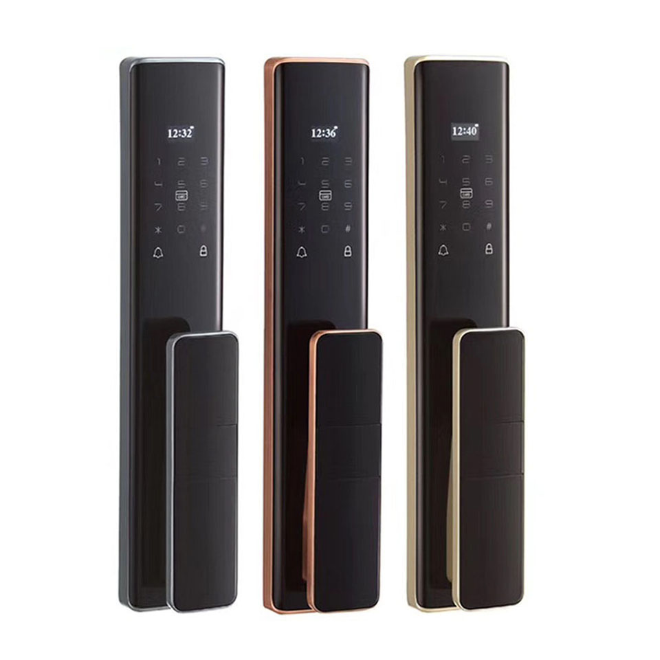 Factory Price Wifi APP Control Lock Card Key Fingerprint Password Tuya Smart Door Lock