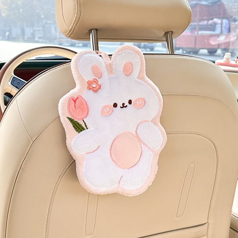 Tulip Bunny Hand Towel