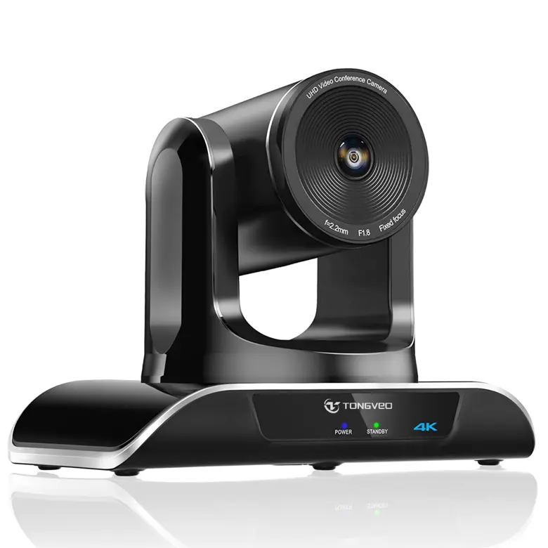 Tongveo Professionele Uhd 4K Auto-Tracking Ptz Videoconferentiecamera Met 5x Zoom Gebarenbediening