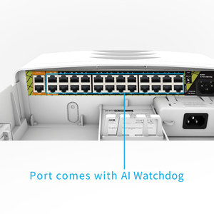 New <span class=keywords><strong>Design</strong></span> 48V Waterproof Outdoor PoE Switch 24ポートNetwork Gigabit Ethernet Switches PoE Outdoor
