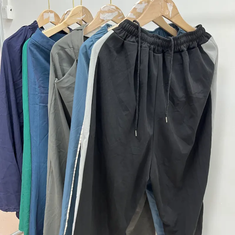 Pantalones unisex, ropa usada de segunda mano, venta en Corea, fardos de ropa usada con fardos de colores mezclados
